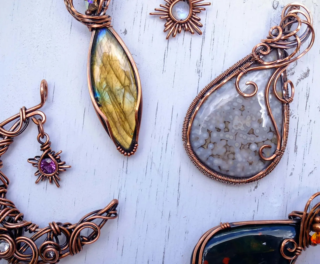 How To Clean Your Antiqued Copper Wire Jewelry At Home