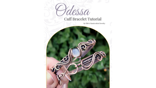 "Odessa" Cuff Bracelet - PDF Tutorial ONLY